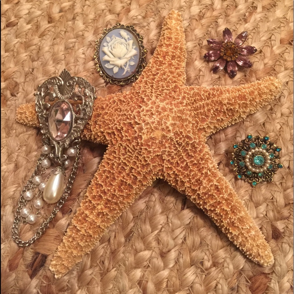 🛍4 Brooches